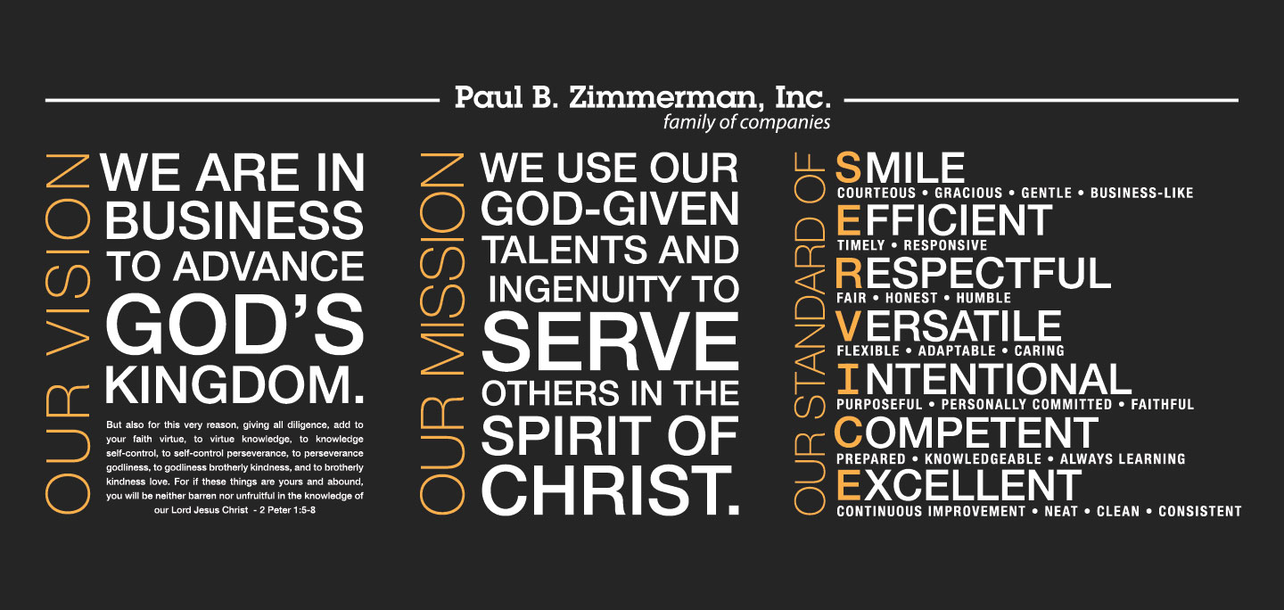 PBZ Manufacturing's Mission